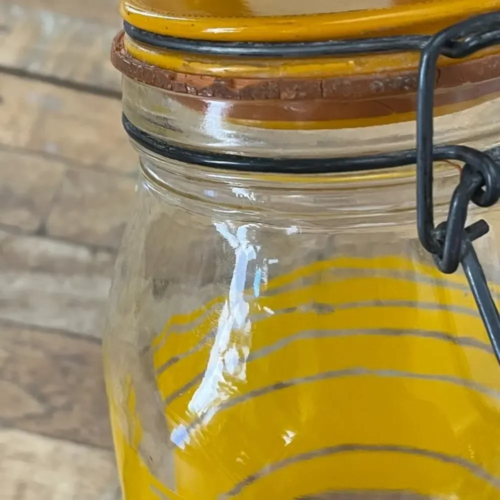 Glass Flour Canister 10